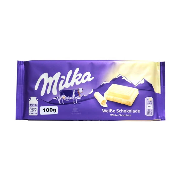 Chocolate branco Importado Milka 100g