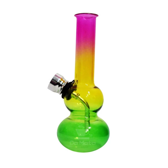 Mini Bong de Vidro Reggae 4