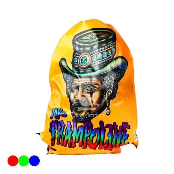 Mochila de corda Lion Rolling Circus laranja