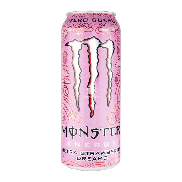Energético Monster Ultra Strawberry Dreams 500ml de frente