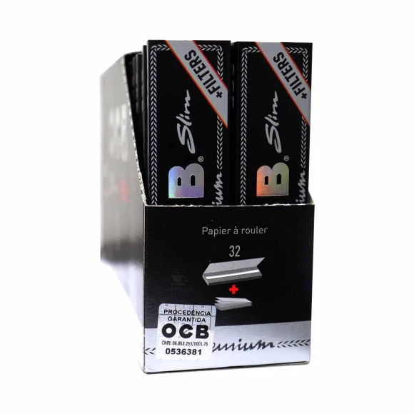 Caixa de Seda OCB Premium com filtro