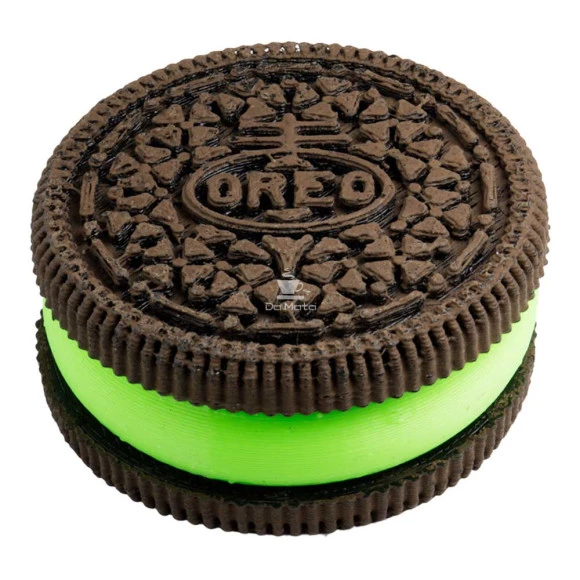 Dichavador de Plástico Oreo Verde de lado