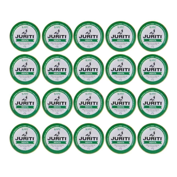 Pacote de Rapé Juriti Menta 20 un.