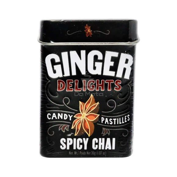 Pastilha Importada Ginger Spicy Chai