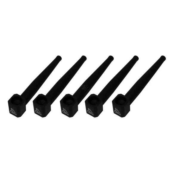 Kit Pipe de Metal Squadafum 5 un - PRETO