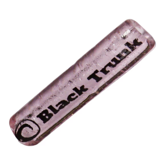 Piteira de Murano Black Trunk  rosa