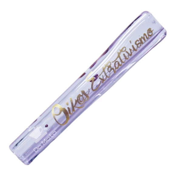 Piteira de Vidro Achatado Oikos Extrativismo Lilas 7mm