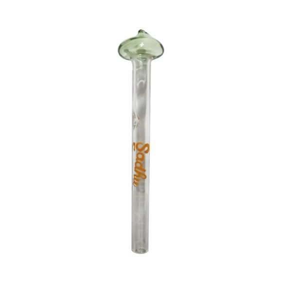 Piteira de Vidro Sadhu Cogumelo 6mm