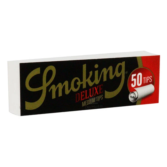 Piteira Smoking Deluxe Medium 50 folhas