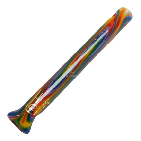 Piteira de Vidro Hippie Bong Wig-Wag Arco-íris 7mm