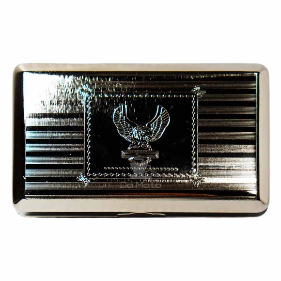Cigarreira de Metal Toka Hauú C/ Porta Seda