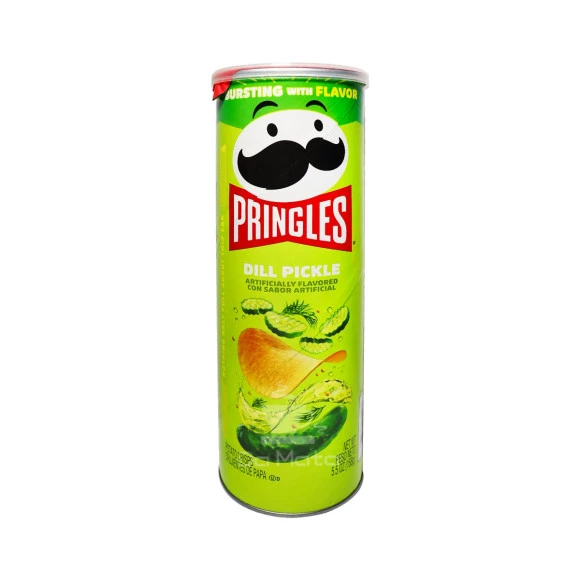 Batata Pringles Importada E.U.A Dill Pickle 