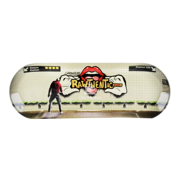 Bandeja de Metal Raw Metal Skate Thay Graffiti 2 de frente tabacaria da mata