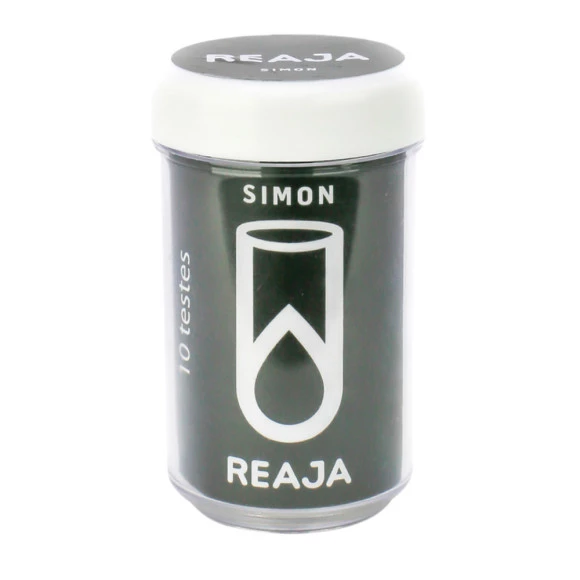 Kit de Teste Reagente Colorimétrico de Simon de frente
