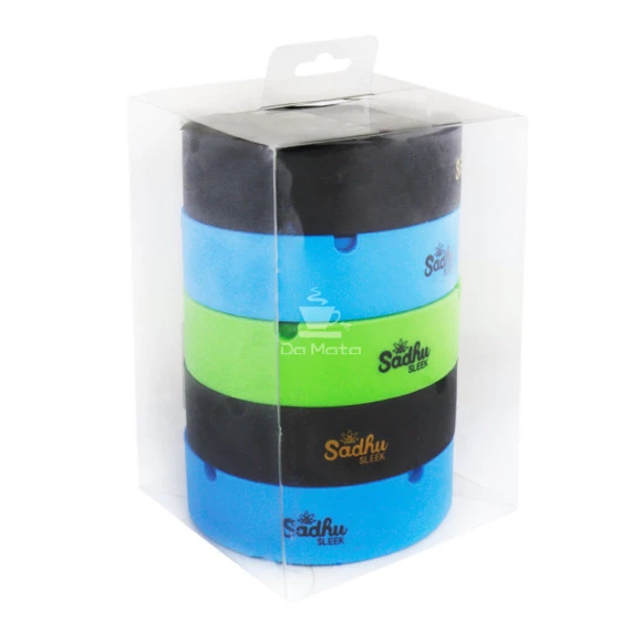 Caixa de Cinzeiro de Silicone Sadhu Grande de frente tabacaria da mata