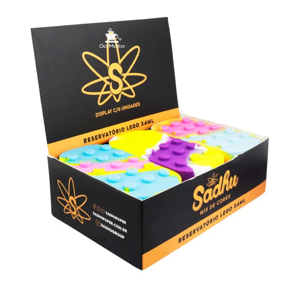 Caixa de Slick Silicone Lego Sadhu 34 ml Colors de frente