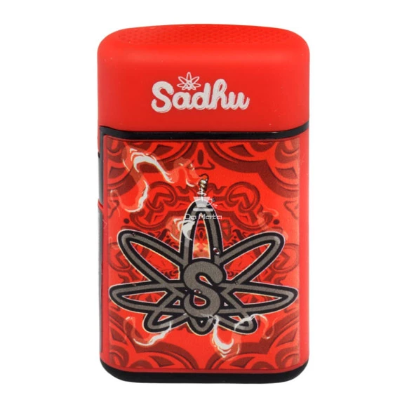 Isqueiro Maçarico Sadhu Maça Vermelha de frente