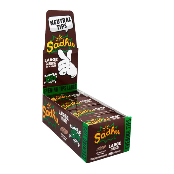 Caixa de Piteira Sadhu Evening Neutral Large de frente
