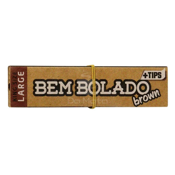 Seda Bem Bolado Brown King Size c/ Piteira