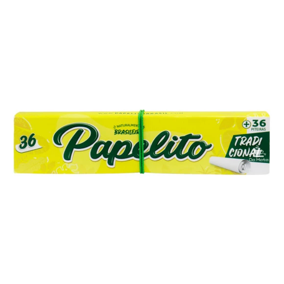 Seda Papelito Tradicional c/ Piteira King Size de frente