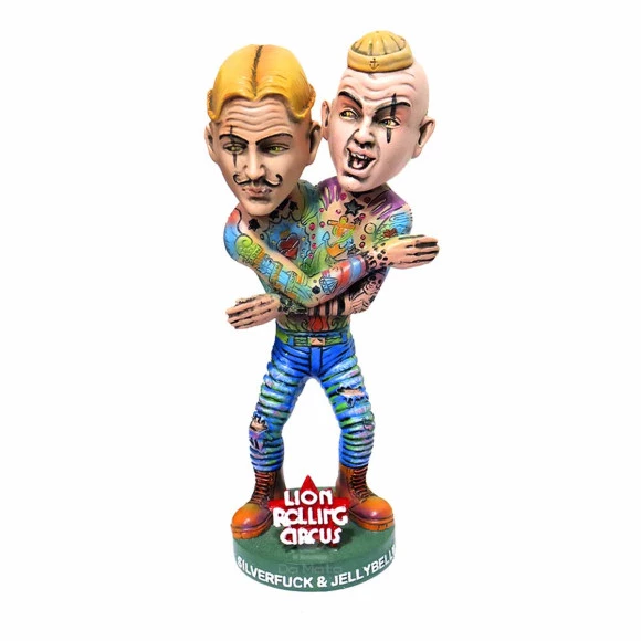 Silverfuck & Jellybelly Lion Rolling Circus Bobblehead