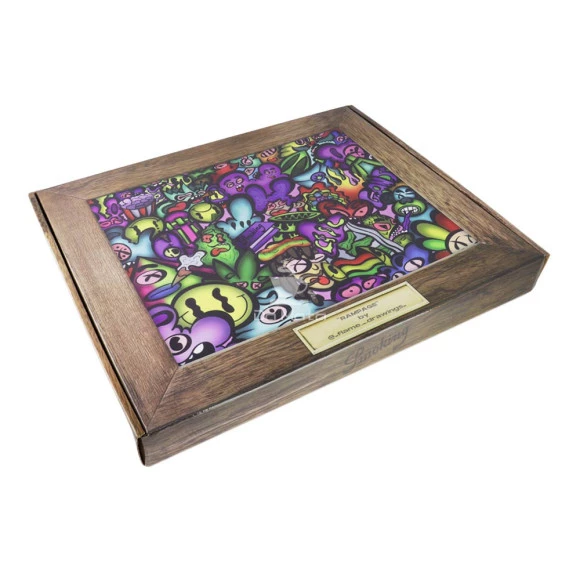 Caixa de bandeja Smoking XL Rampage tabacaria da mata 