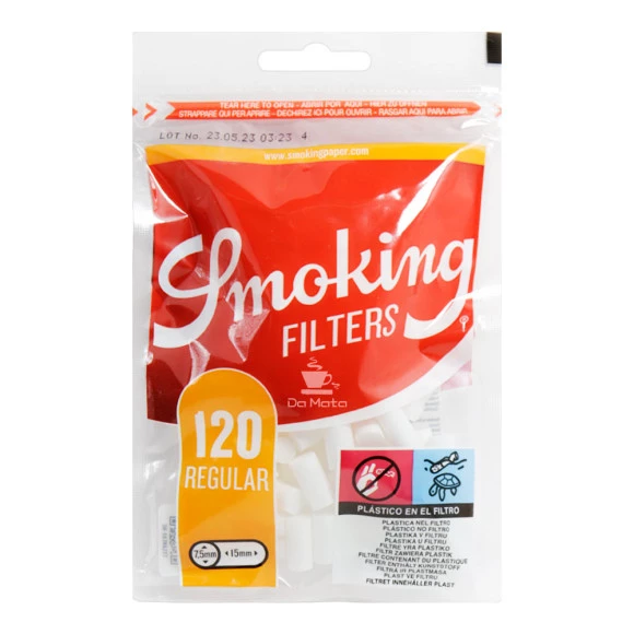 Filtro Smoking Classic 8mm - 100 filtros