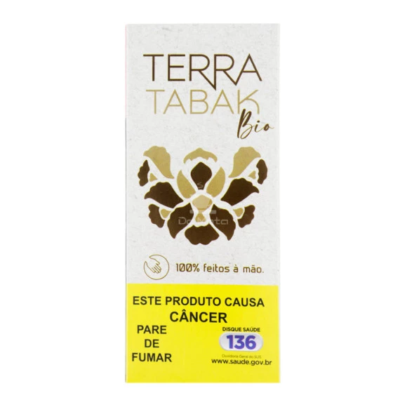 Terra Tabak Bio Brown Enrolado de frente tabacaria da mata 