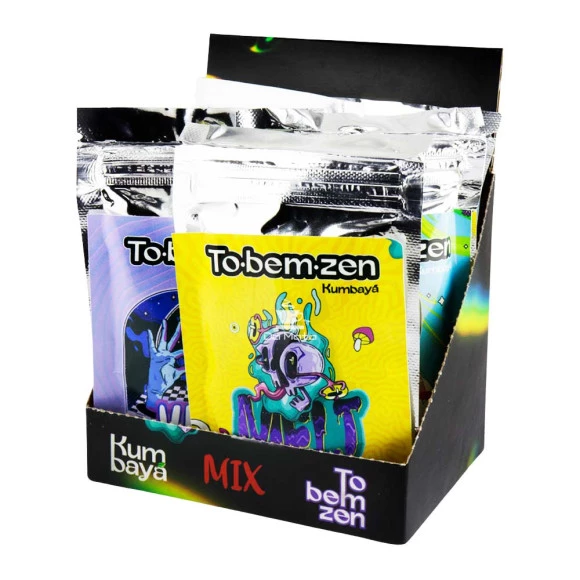 Caixa Kumbaya Mix Tonabê 15g Caixa aberta Tbacaria da mata 