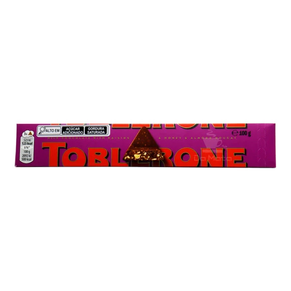 Chocolate Importado Toblerone Fruit & Nut 100g 