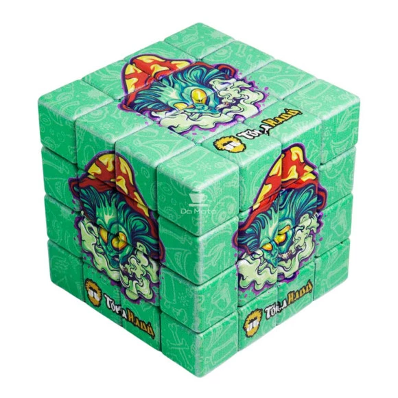 Dichavador Cubo Mágico Tokahauú-Verde fechado