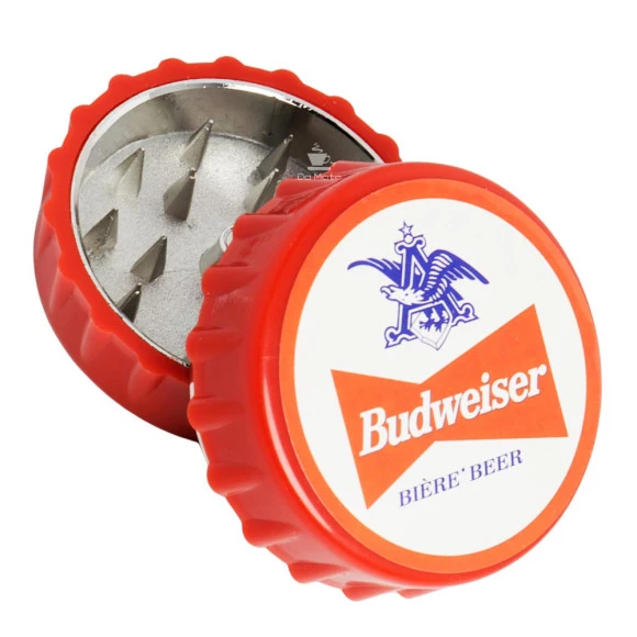 Dichavador de Metal Budweiser aberto