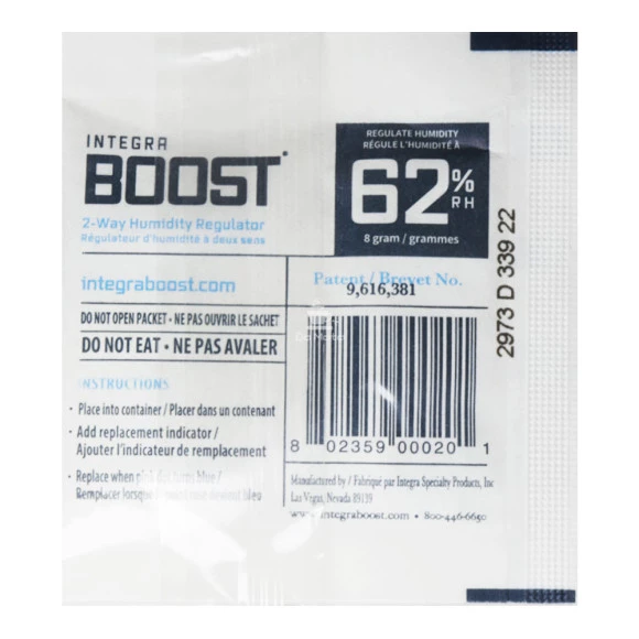 Sachê Umidificador Integra Boost 62% 8g