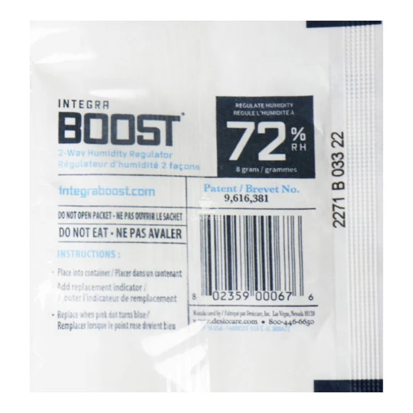 Sachê Umidificador Integra Boost 72% 8g
