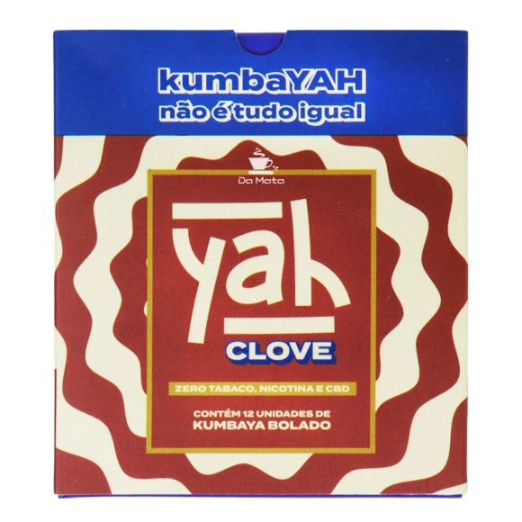 Kumbayah Artesanal Yah Clove de frente na embalagem