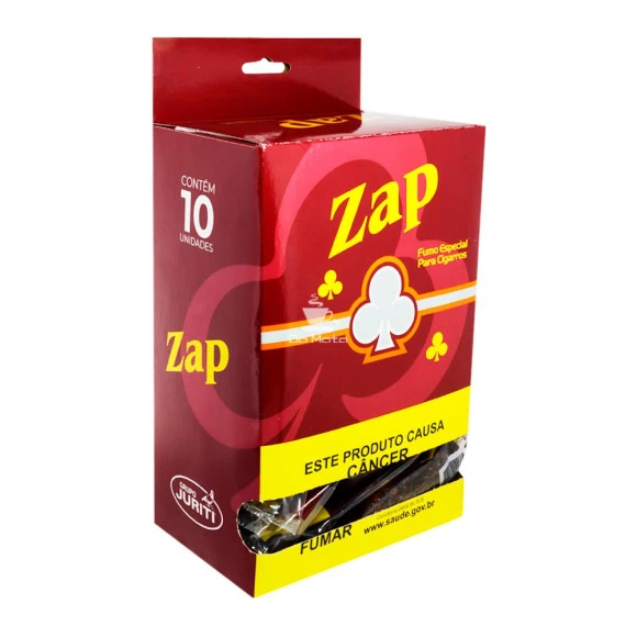 Caixa de Zap Desfiado Vermelho de lado