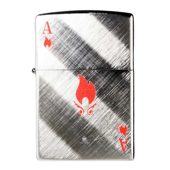 Isqueiro Zippo Ace Design 48451 de frente