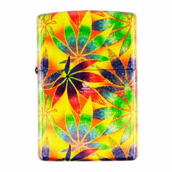 Isqueiro Zippo Cannabis Design 540 Fusion 48776 de frente