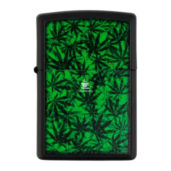 Isqueiro Zippo Cannabis 48736 de frente