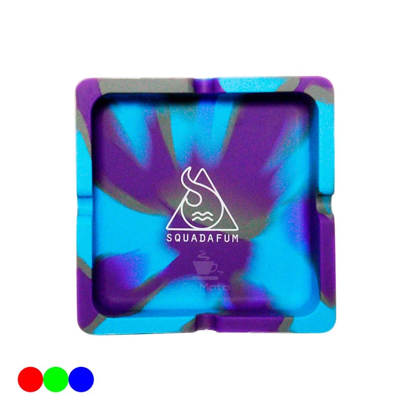 Cinzeiro de Silicone Squadafum Quadrado