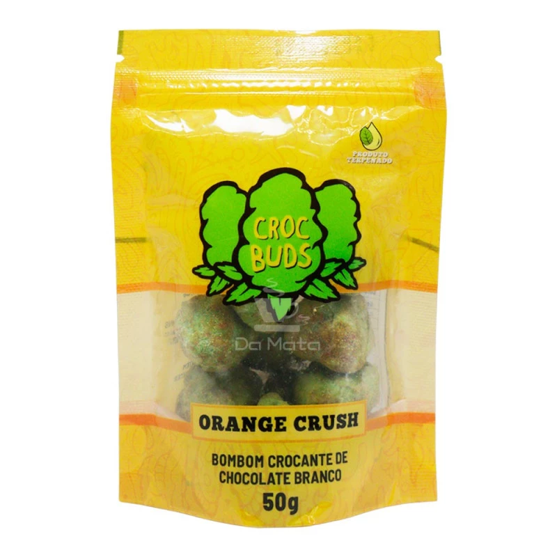 Chocolate Croc Buds Orange Crush 50g