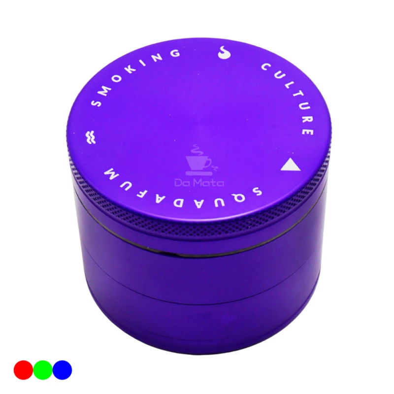 Dichavador de Alumínio Squadafum Circle 4 Partes