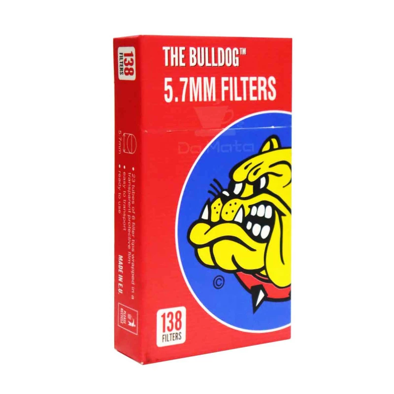 Filtro The Bulldog Amsterdam 5,7mm - Tabacaria da Mata