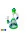 Bong de Vidro e Silicone 19cm