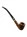 Cachimbo Churchwarden Dourado 20cm