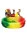 Cinzeiro de Resina Reggae Smoke Island 