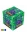 Dichavador de Plástico Cubo Mágico Zumbi 4 Partes