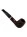 Cachimbo Elite Prateado Reto