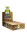 Caixa de Seda King Paper Unbleached Mini Size