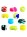 Pacote de Slick Silicone Mix de Cores 5ml